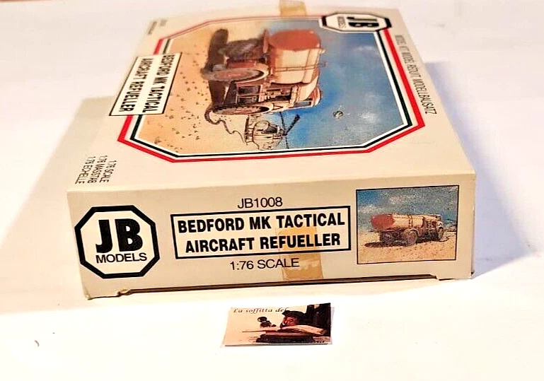 Costruction Kit JB Models Bedford MK Aircraft Refueller plastica scala 1:76 - Immagine 4 di 4
