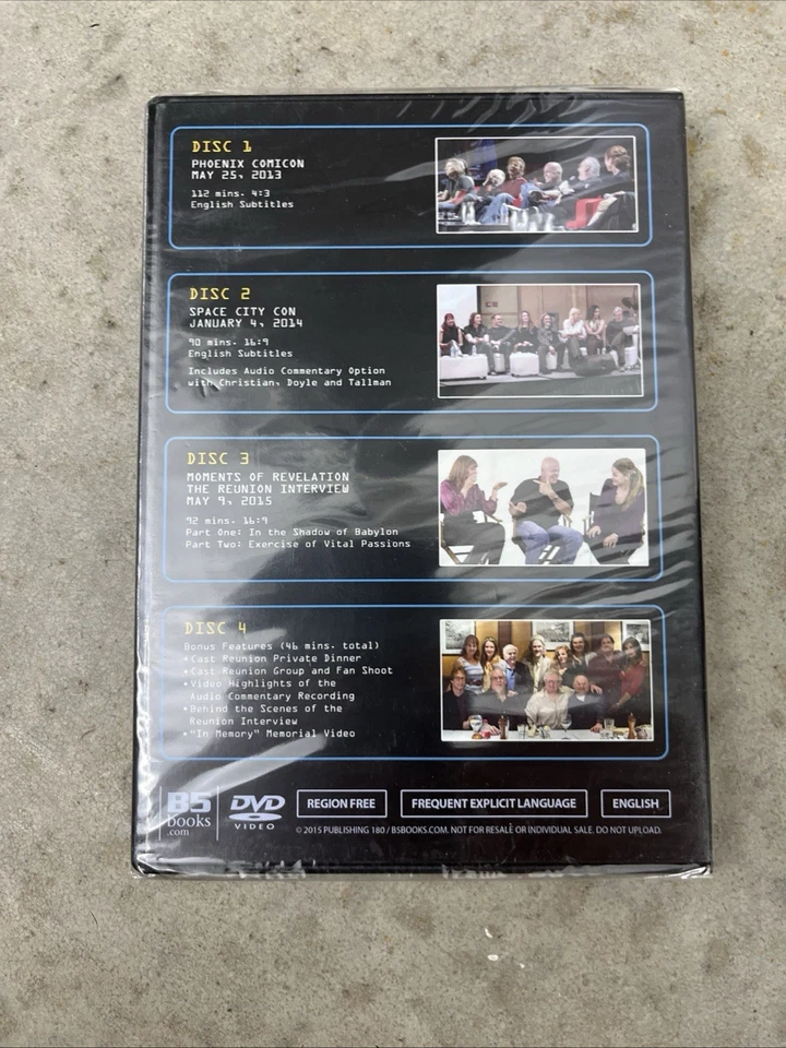 Babylon 5 Cast Reunions! Sealed! DVD - Image 2 of 2