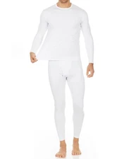 Long Johns Thermal Underwear for Men Fleece Lined Base Layer Set for Cold Wea...