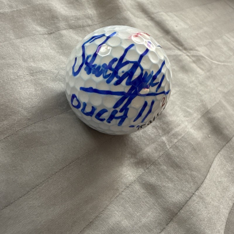 Stuart Appleby Signed Golf Ball Callaway Chrome Tour Chubb Classic 2026