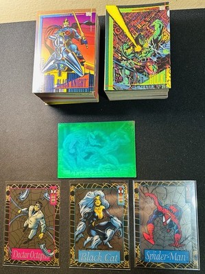 1993 Marvel Universe Series 4 - 180 Card Complete Base Set+ Holo IV Spiderman Vs