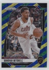 2024-25 Panini Prizm Choice Blue Yellow & Green Donovan Mitchell #155 17zx