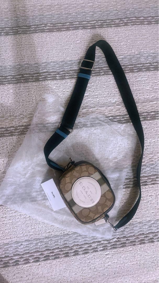 COACH Signature Logo Shoulder Bag for Women