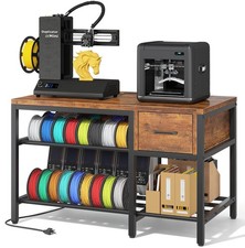 3D Printer Stand with Filament Storage   Heavy Duty Metal 3D Printer Table