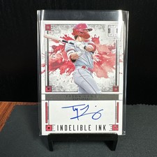20/35 TYSON LEWIS INDELIBLE INK AUTO 2025 Panini Impeccable #IND-TL CINCINNATI !