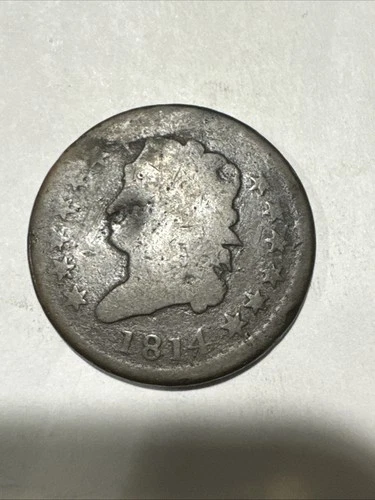 Photo of a 1814-P Large Cent from an eBay listing that sold on Jul 20, 2026