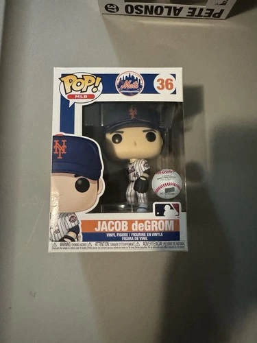 Funko Pop! MLB Jacob deGrom #36 New York Mets Collectible Figure