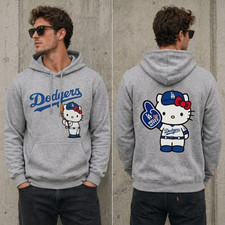 Dodger x Hello Kitty Hoodie 26 April 13 x Met Size S-5XL