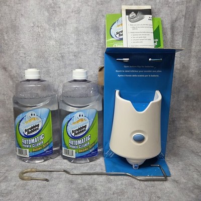 Scrubbing Bubbles Automatic Shower Cleaner Dual Kit with 2 Refills New Open Box