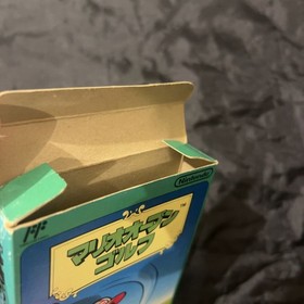 Mario Open Golf FC Famicom Famicom Software Nintendo Famicom Soft Set A Box