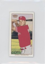 2002 Topps 206 Mini Black Tolstoi Back Pat Burrell #123 0q3
