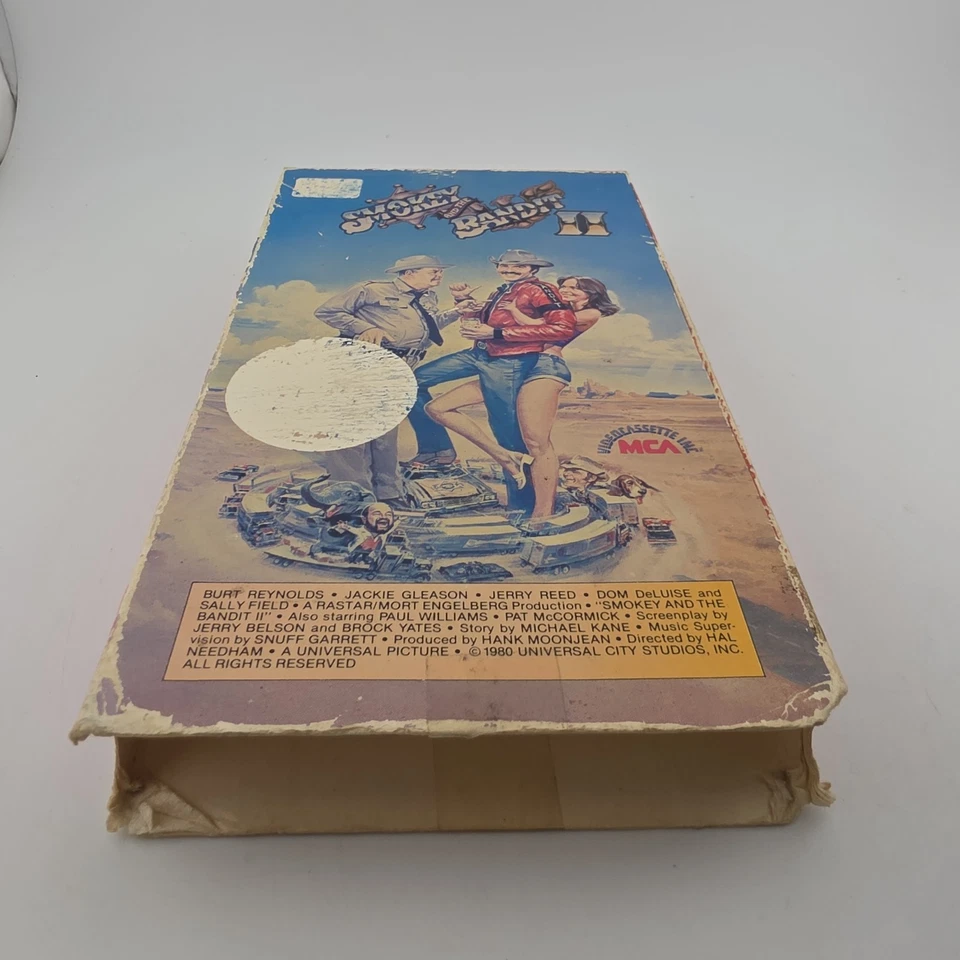 Smokey And The Bandit 2 - VHS Tape - 1980 - MCA - Burt Reynolds - Image 3 of 4