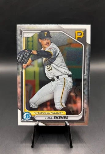2024 Bowman - Chrome Prospects Paul Skenes #BCP-125 (RC) Pittsburgh Pirates