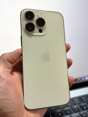 Apple iPhone 14 Pro Max 256GB Factory Unlocked Gold (Screen Lines) #23667