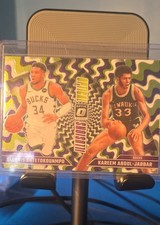 2024-25 Panini Donruss-Illusions Giannis Antetokounmpo, Kareem Abdul-Jabbar