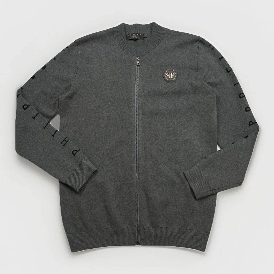 Куртка мужская Philipp Plein XXL спортивная на молнии с рукавом ограниченный выпуск - Изображение 2 из 4