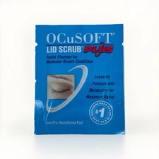30ct OCuSOFT Lid Scrub Plus Pre-Moistened Pads Eyelid Cleanser Exp: Various
