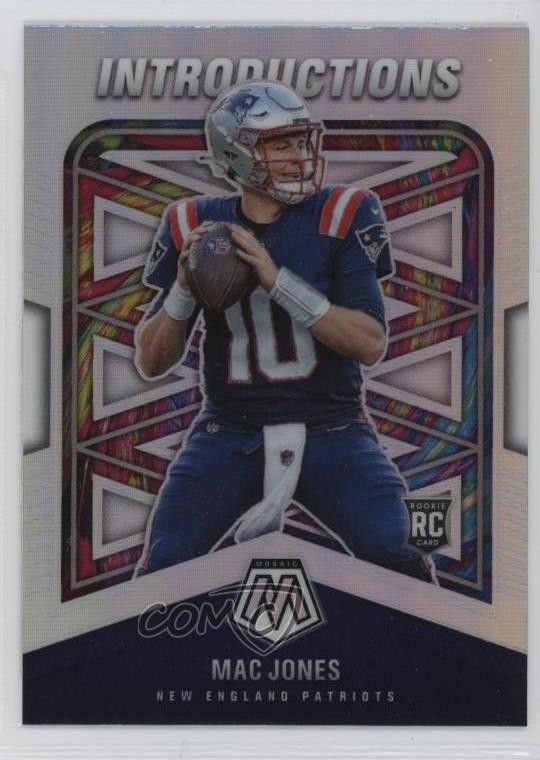 2021 Panini Mosaic Introductions Silver Prizm Mac Jones #I-5 15r3