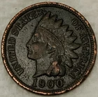 1900 Indian Head Cent Penny 1C - VF - #15091
