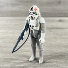 1980 Vintage Star Wars AT-AT Driver Action Figure Complete Original Rifle Weapon