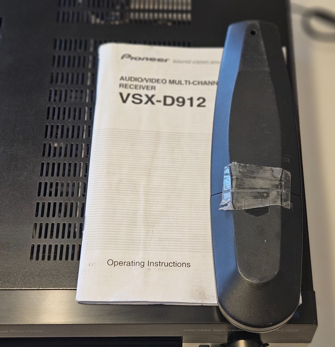 Pioneer Elite VSX D912K Channel 120 Watt Receiver for sale