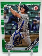 2019 Bowman Draft SIGNED RC Baseball Rookie 1st # BD-96 Jake Guenther Green /99