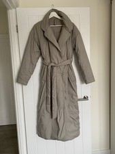 Genuine Lululemon Insulated Trench Coat In Raw Linen / Beige.