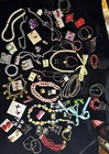 Costume Jewelry Lot ALL WEARABLE Vintage-Mod Treasure Hunt (Lot F)