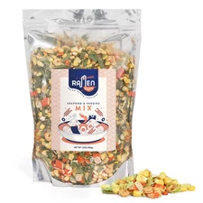 Ramen Eats Classic Seafood Mix with Dried Vegetables for Noodles 15oz Seafood...