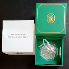 SWAROVSKI Holiday Annual Edition Ball Ornament - Brand New In Box