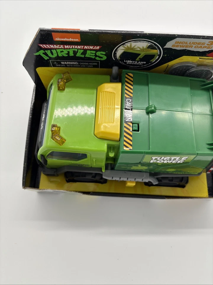 Teenage Mutant Ninja Turtles - Camión de basura Nickelodeon Thrash n' Battle - Nuevo en caja Foto 2 de 4