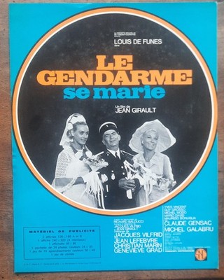 Bremsbeläge Le Gendarme Se Marie Jean Girault Louis De Funès 1968