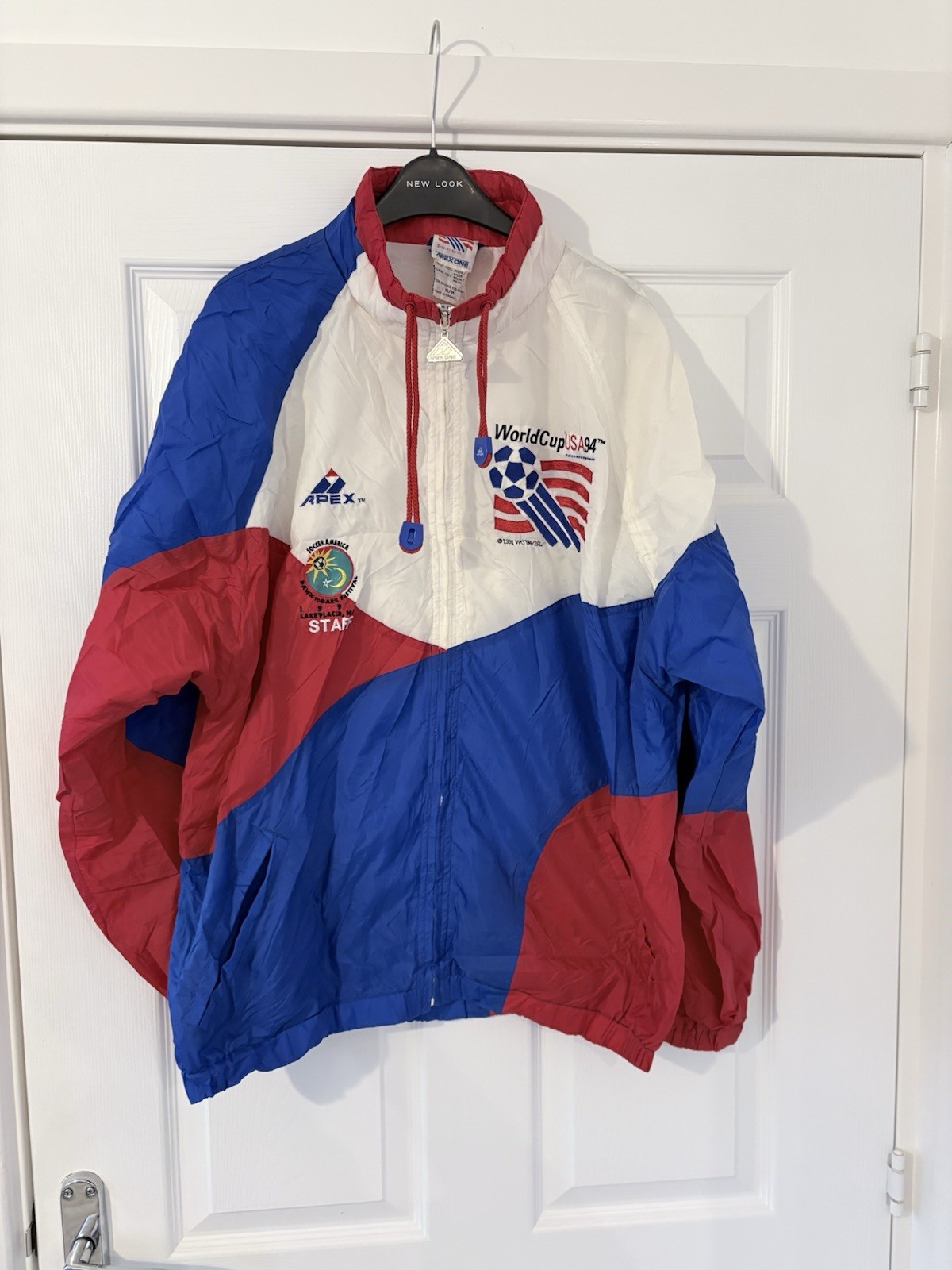 RARE Vintage 94 World Cup USA Staff Jacket Apex On...