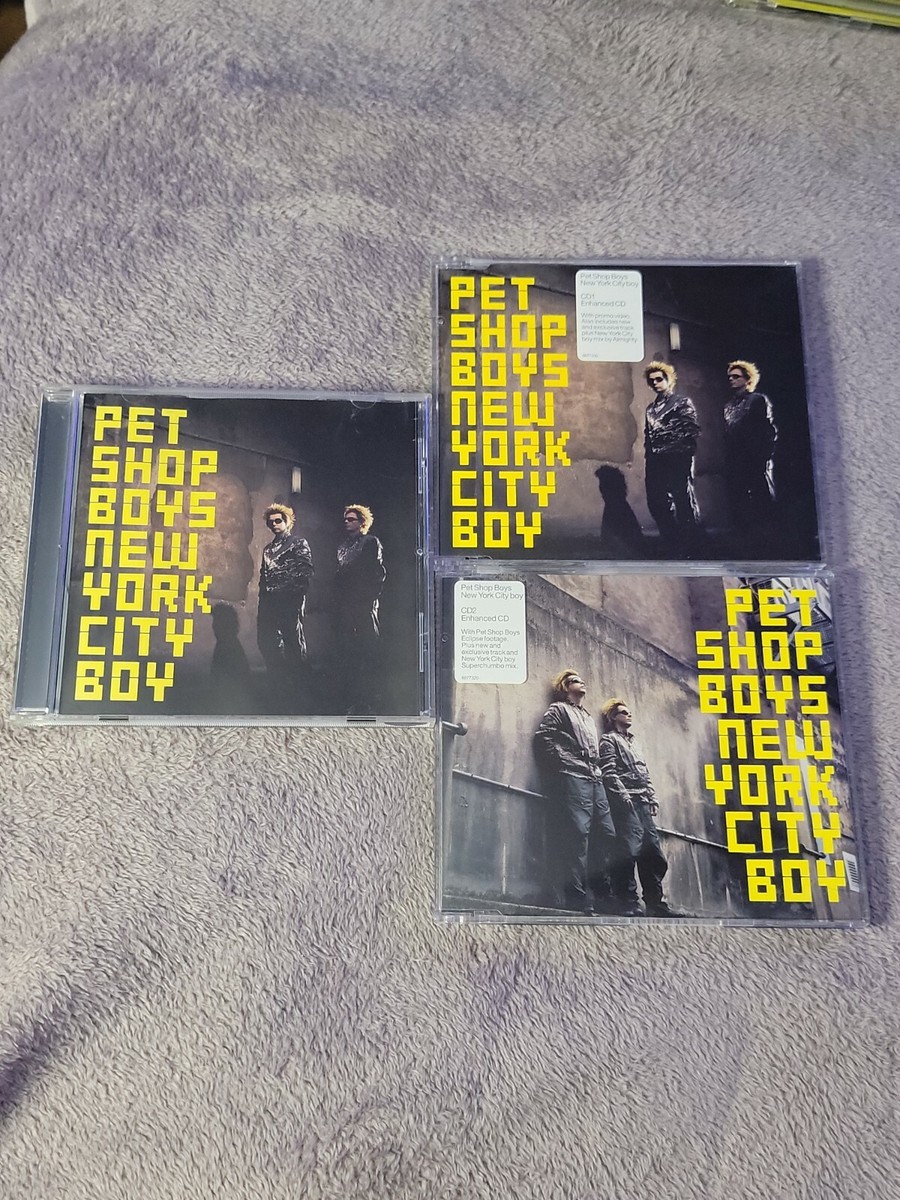 LOT OF 3 - PET SHOP BOYS NEW YORK CITY BOY - FREE SHIPPING LOT OF 3 - PET SHOP BOYS NEW YORK CITY BOY - FREE SHIPPING