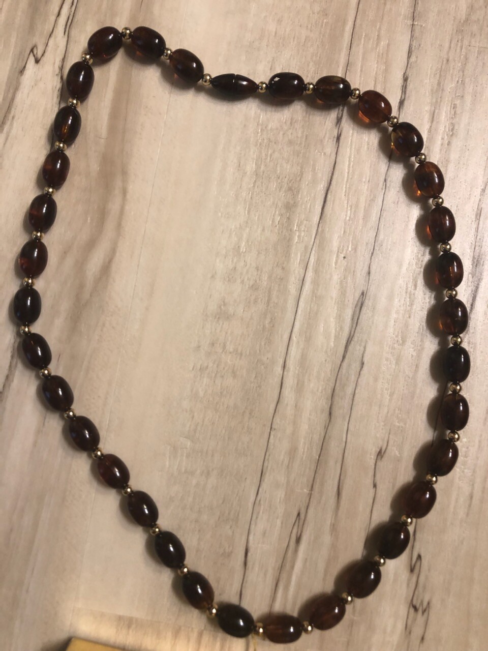 Genuine Amber Necklace Gem