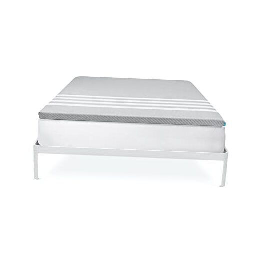 Mattress Topper with Cooling Foam and Washable Cover Size / 30-Night Trial Full-image