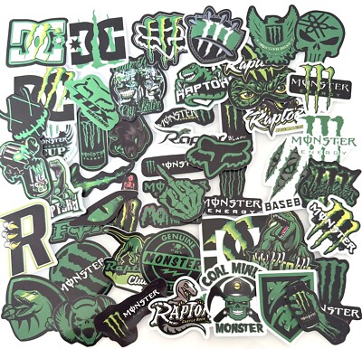 Stickerbomb 50 Set Energie Raptor Monster Aufkleber Sticker Auto Laptop