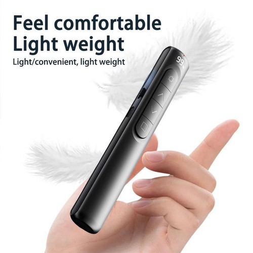 Wireless Presenter Remote Control USB Projector Page For PPT✨s Pen Turning G4K4 - Afbeelding 9 van 18