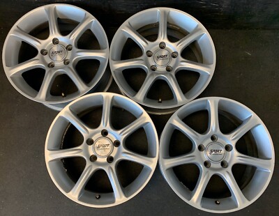 4) ASA JH-3 Sport Edition Wheels Rims + Caps 16