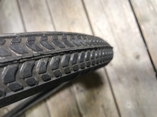 ANTIQUE BIKE BICYCLE BALLOON TIRE PARAGON 24 INCH 24 x 2.125 MADE IN HOLLAND - Picture 10 of 11