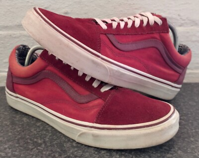 Men's Suede Leather Canvas Vans OTW Lo Top Skate Shoes