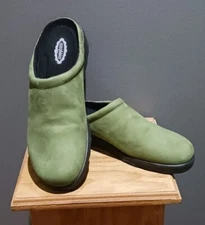 Azaleia Shoes Womens Green Mule Clog Slip On Casual Comfort