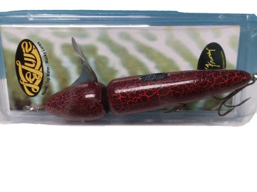 Lee Lures Top H20 Wood Musky Topwater Lure Quality Made Small
