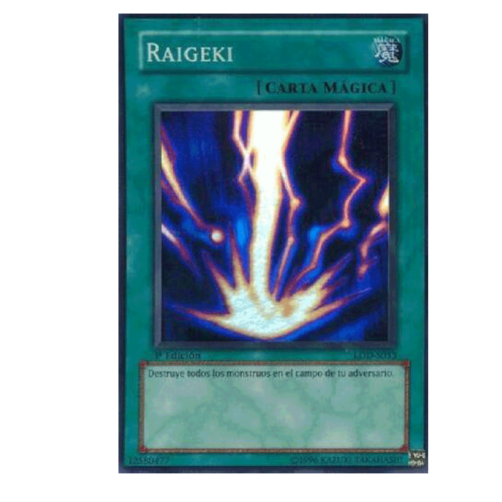 Raigeki LDD-S053 Super Rare 1st Edition Spanish | eBay Raigeki LDD-S053 Super Rare 1st Edition Spanish | eBay