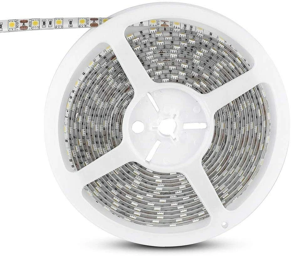 STRISCIA LED V-TAC IMPERMEABILE 1000Lm/mt 50W LED 5050 10W/mt  - Immagine 2 di 3