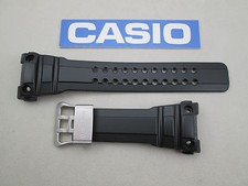 Genuine Casio G-Shock Gulfmaster GWN-1000B black resin watch band strap 10473487
