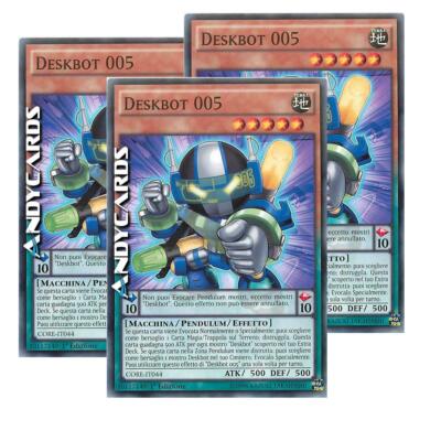 3x DESKBOT 005   Common   CORE IT044   YUGIOH!   ANDYCARDS