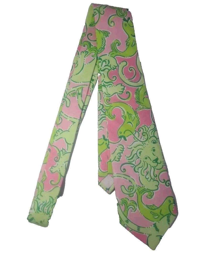 Corbatas para hombre Lilly Pulitzer 100 % algodón material