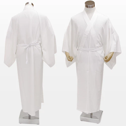 Japanese Men's Traditional Kimono inner under wear Long Full Juban White JAPAN