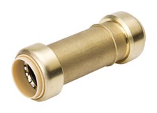 Pipe Fitting, Push On Slip Coupling, 3/4-In.